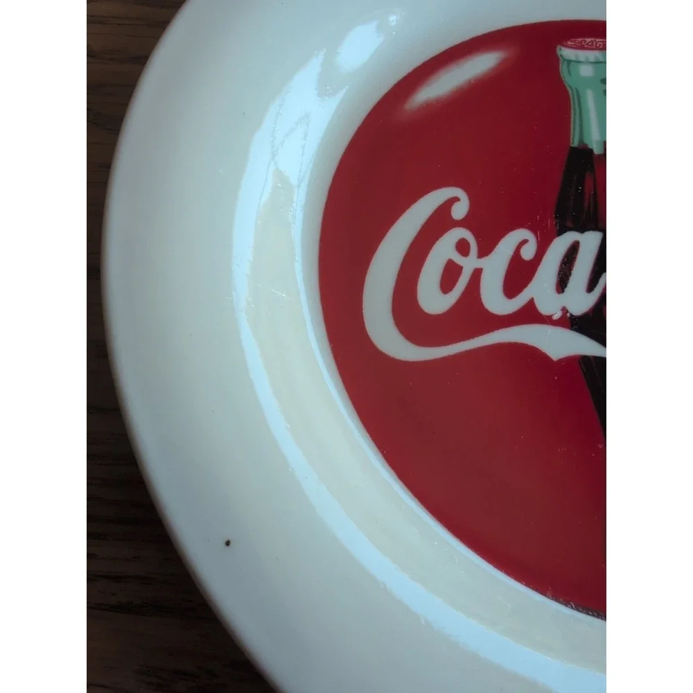 COCA-COLA Plates lot of 2  Salad Dessert‎ Gibson 7 3/4